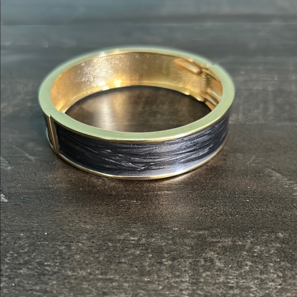 Gold and Black Bracelet